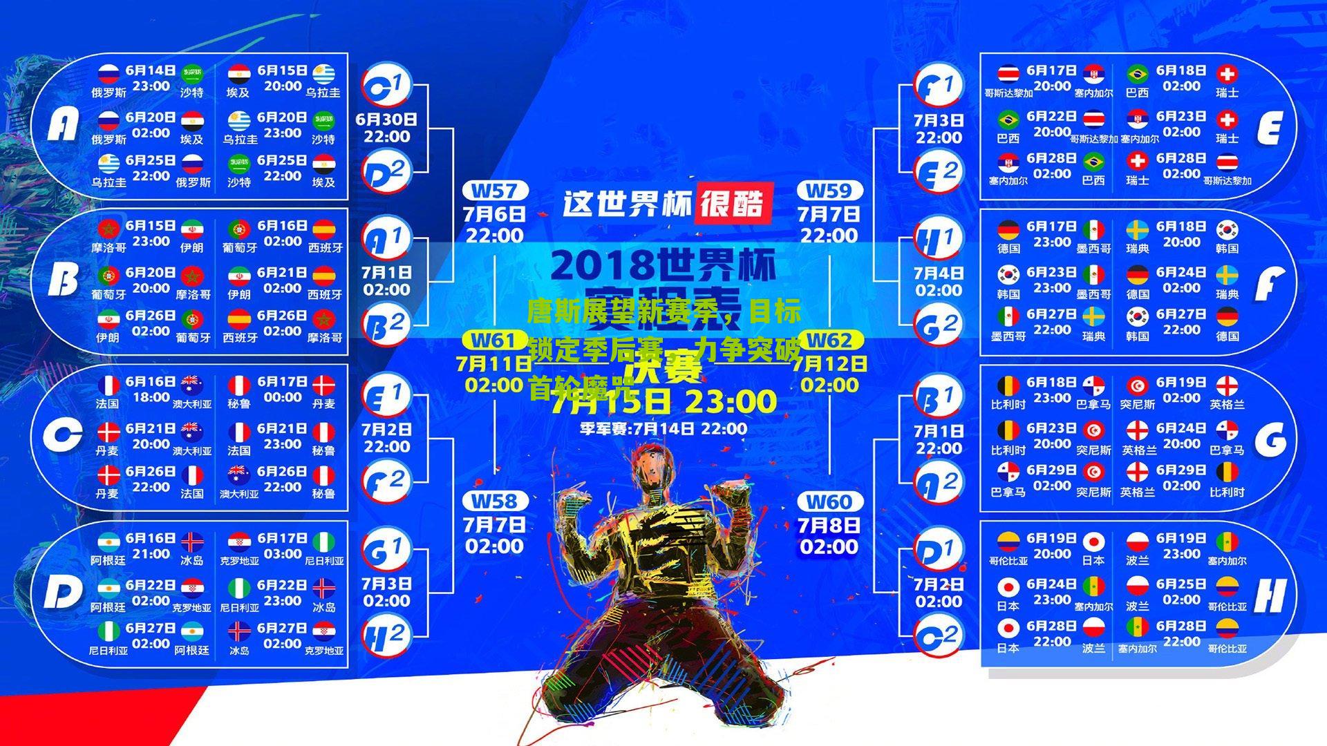 唐斯展望新赛季,目标锁定季后赛,力争突破首轮魔咒